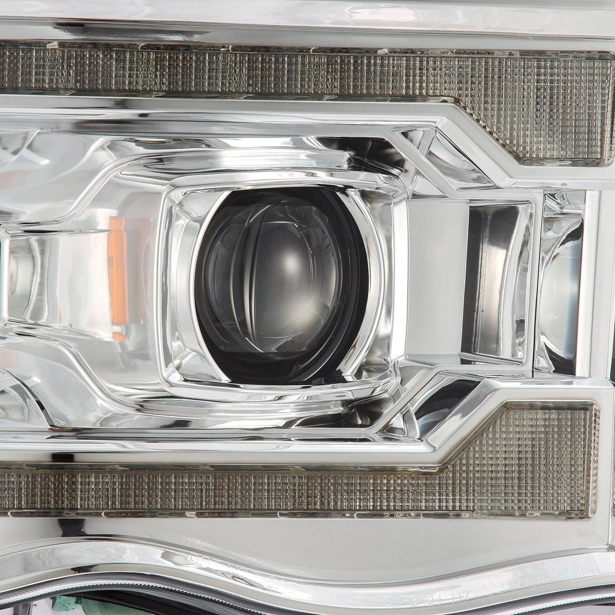 02-05 Dodge Ram LUXX-Series LED Projector Headlights Chrome - view 6