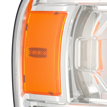 02-05 Dodge Ram LUXX-Series LED Projector Headlights Chrome - view 7