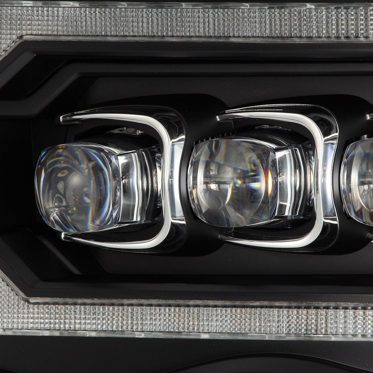 02-05 Dodge Ram NOVA-Series LED Projector Headlights Black - view 13
