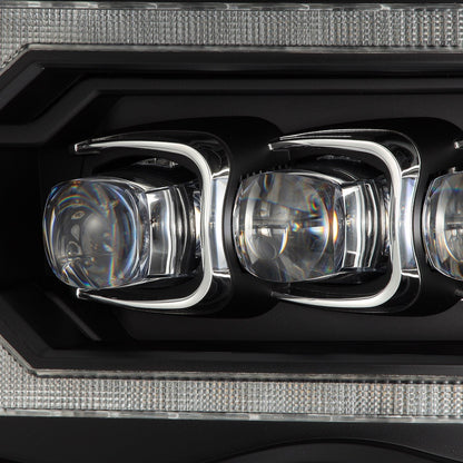 02-05 Dodge Ram NOVA-Series LED Projector Headlights Black - view 13