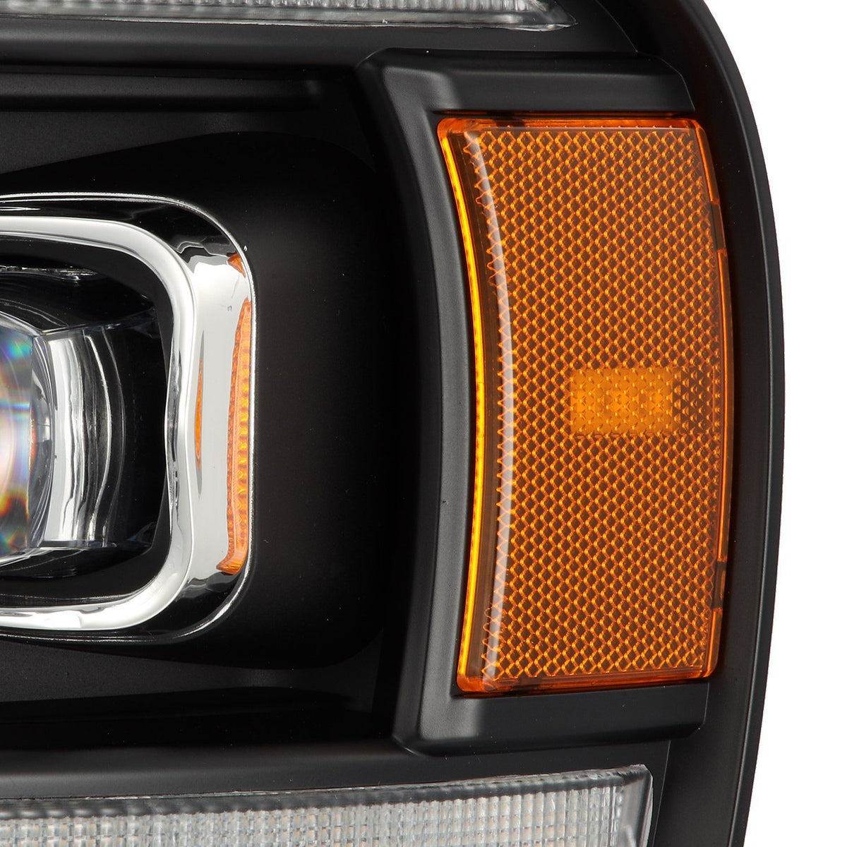 02-05 Dodge Ram NOVA-Series LED Projector Headlights Black - view 14