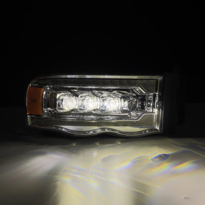 02-05 Dodge Ram NOVA-Series LED Projector Headlights Chrome - view 10