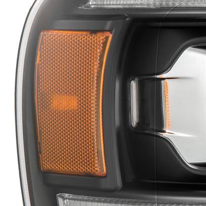 02-05 Dodge Ram PRO-Series Halogen Projector Headlights Black - view 10