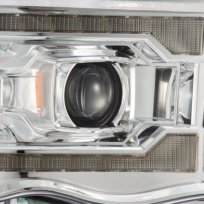 02-05 Dodge Ram PRO-Series Halogen Projector Headlights Chrome - view 2