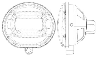 02-08 Dodge Ram 1500/03-09 Ram 2500/3500/04-06 Durango DoubleTap Dual Color LED Projector Fog Lights - view 15