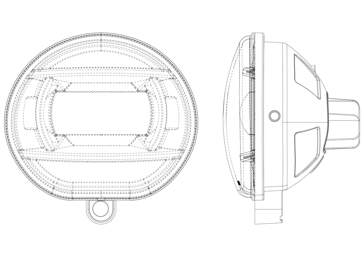02-08 Dodge Ram 1500/03-09 Ram 2500/3500/04-06 Durango DoubleTap Dual Color LED Projector Fog Lights - view 14