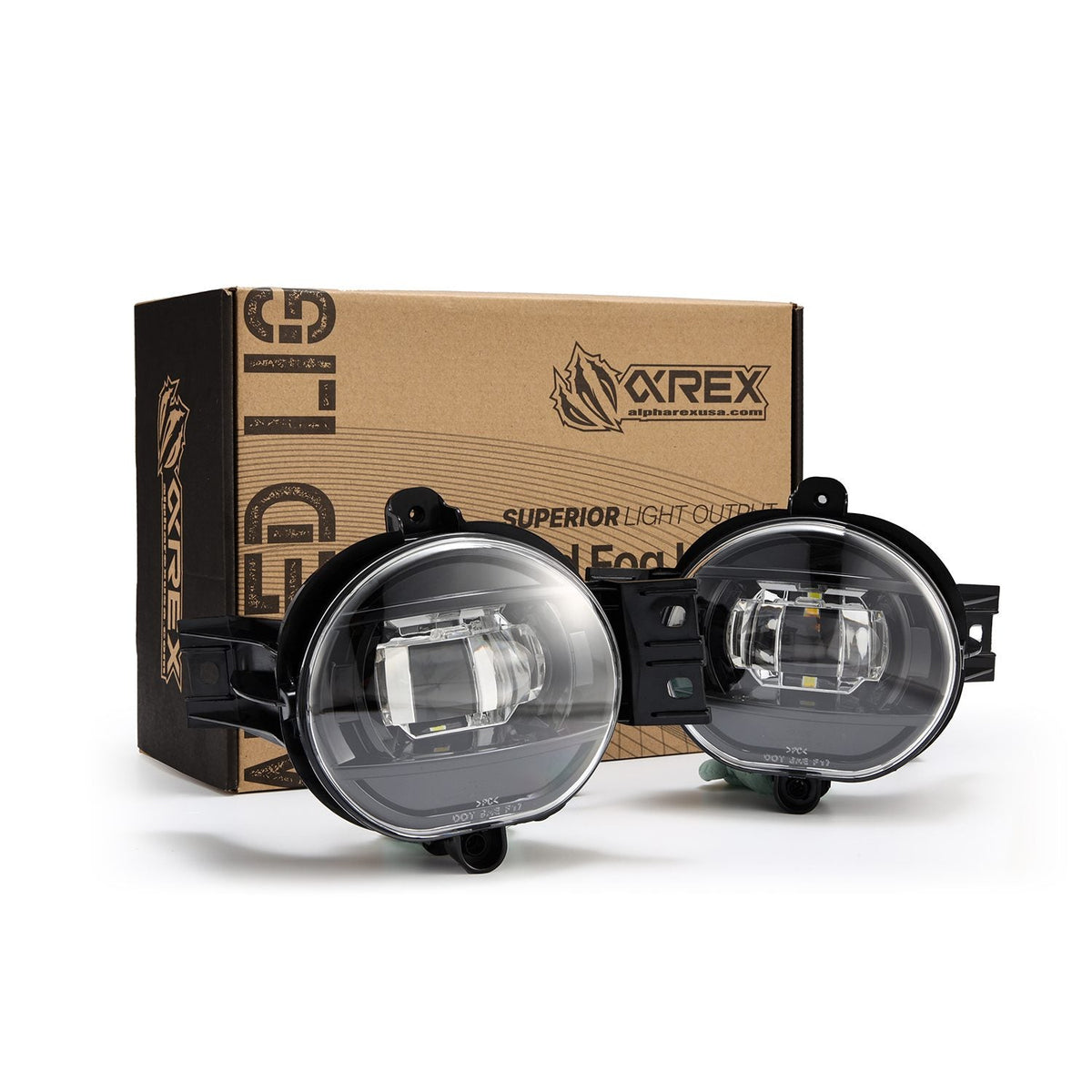 02-08 Dodge Ram 1500/03-09 Ram 2500/3500/04-06 Durango DoubleTap Dual Color LED Projector Fog Lights - view 1