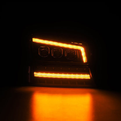 03-06 Chevrolet Silverado/02-06 Avalanche (without body cladding) NOVA-Series LED Projector Headlights Black - view 8