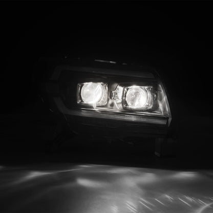 03-09 Toyota 4Runner LUXX-Series LED Projector Headlights Black - view 4