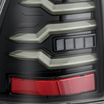 03-09 Toyota 4Runner LUXX-Series LED Tail Lights Alpha-Black - view 12