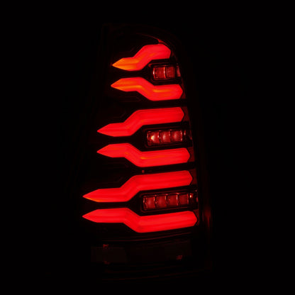 03-09 Toyota 4Runner LUXX-Series LED Tail Lights Alpha-Black - view 10