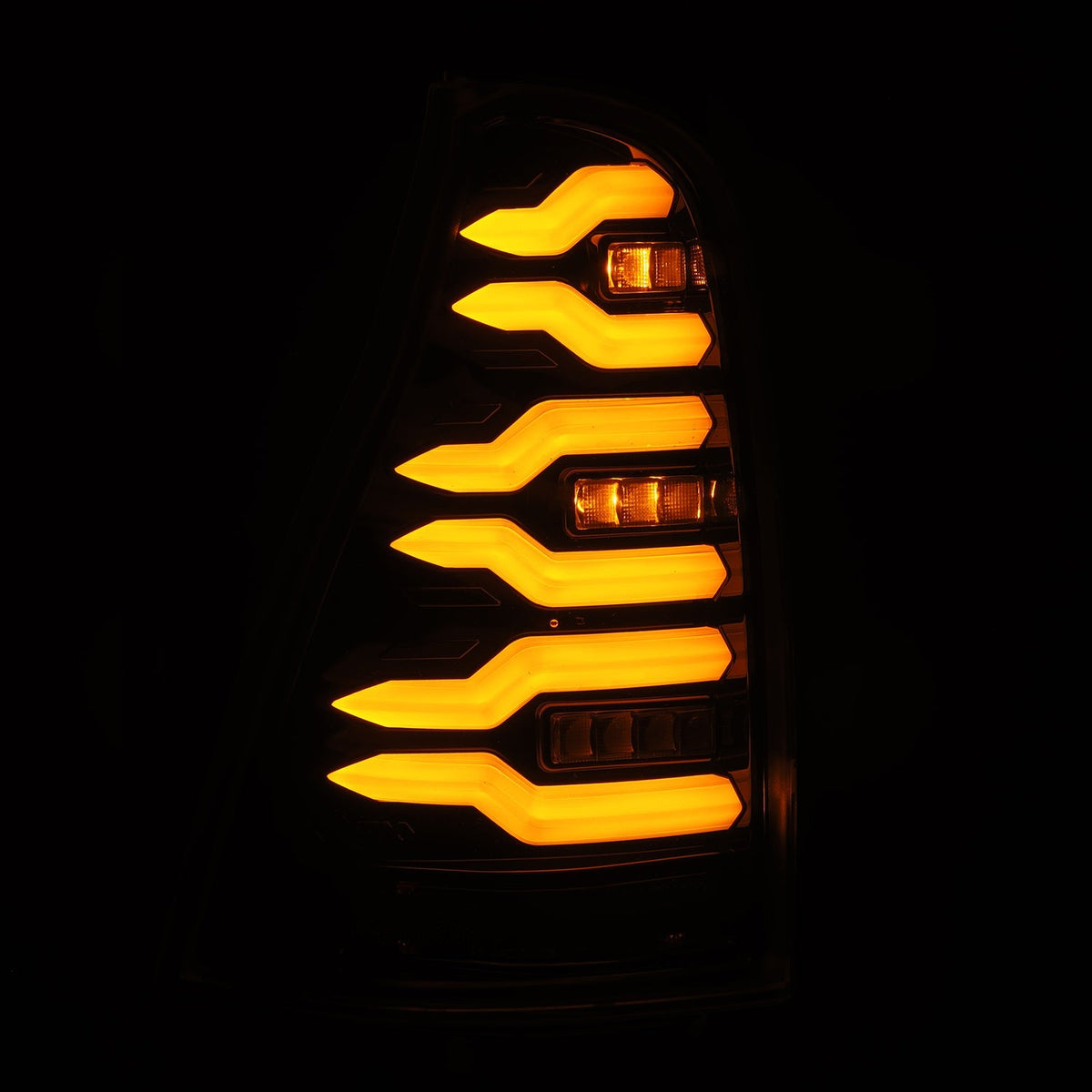 03-09 Toyota 4Runner LUXX-Series LED Tail Lights Alpha-Black - view 11