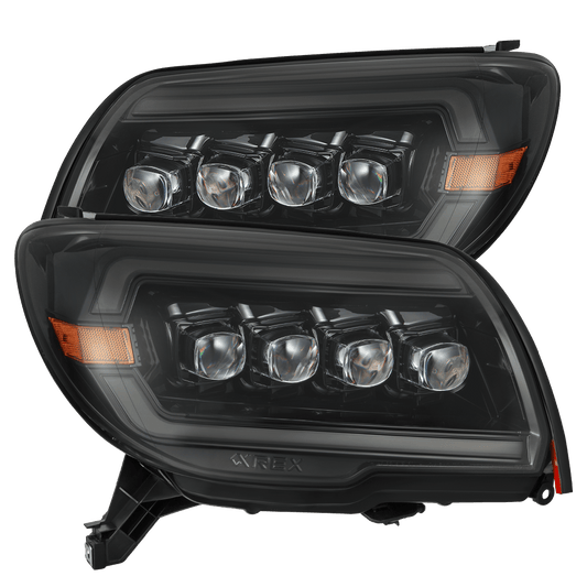 03-09 Toyota 4Runner NOVA-Series LED Projector Headlights Alpha-Black - view 1