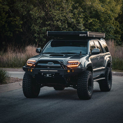 03-09 Toyota 4Runner NOVA-Series LED Projector Headlights Alpha-Black - view 3