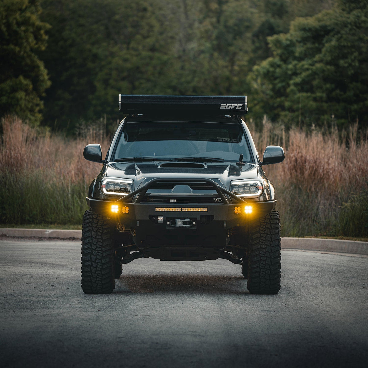 03-09 Toyota 4Runner NOVA-Series LED Projector Headlights Black - view 8