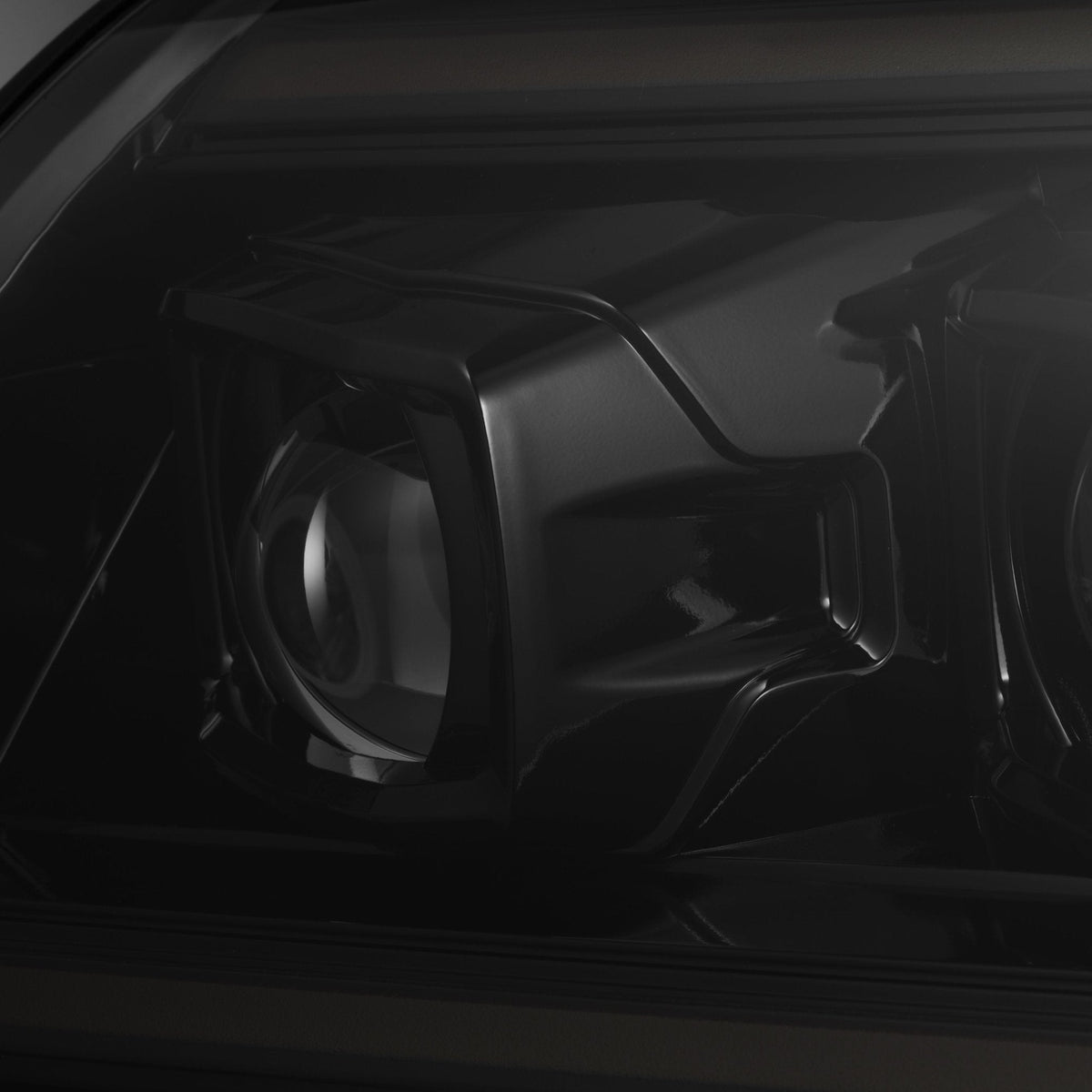 03-09 Toyota 4Runner PRO-Series Projector Headlights Alpha-Black - view 7