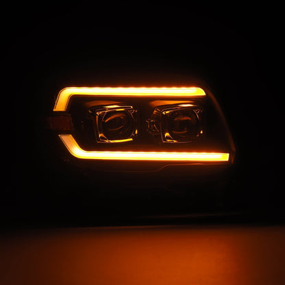 03-09 Toyota 4Runner PRO-Series Halogen Projector Headlights Black - view 3
