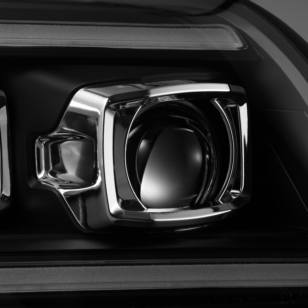 03-09 Toyota 4Runner LUXX-Series LED Projector Headlights Black - view 8