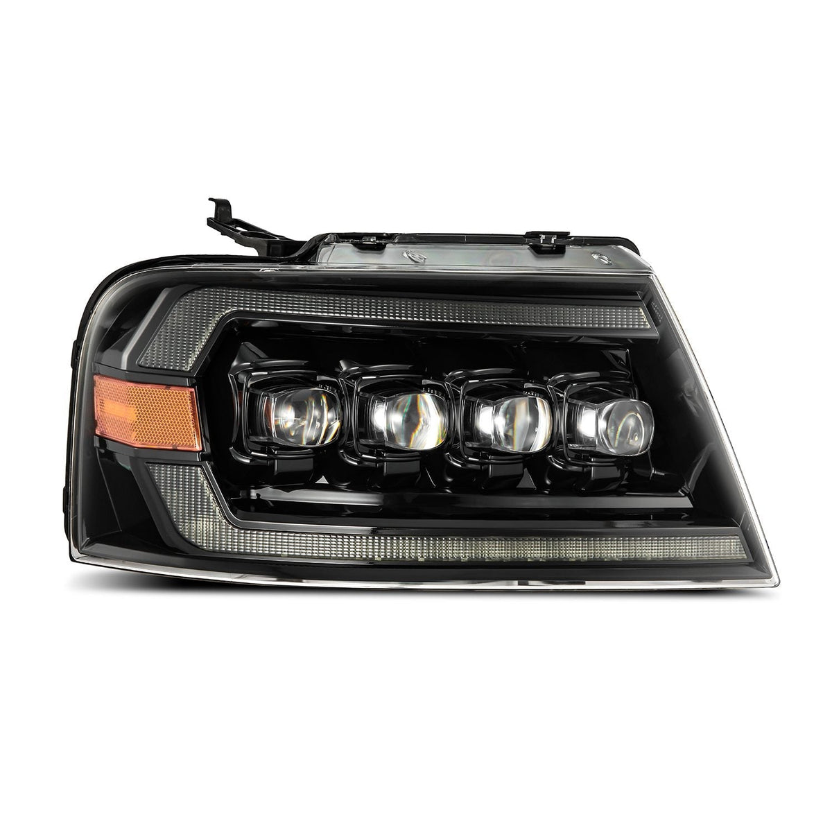04-08 Ford F150 / 06-08 Lincoln Mark LT NOVA-Series LED Projector Headlights Alpha-Black - view 2