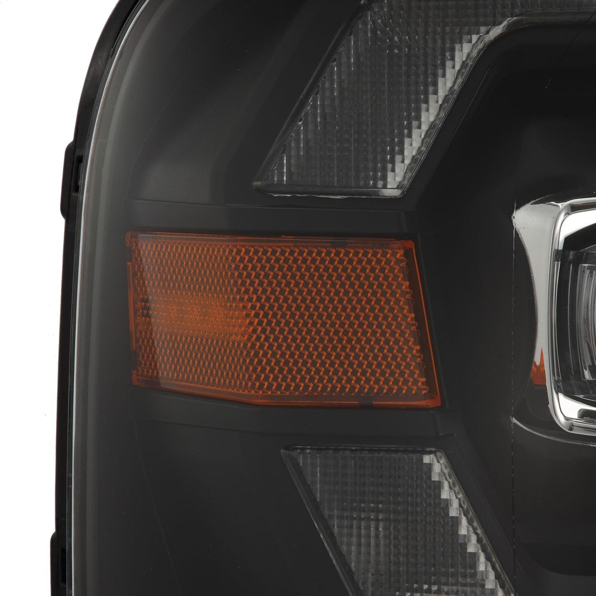 04-08 Ford F150 / 06-08 Lincoln Mark LT NOVA-Series LED Projector Headlights Black - view 4