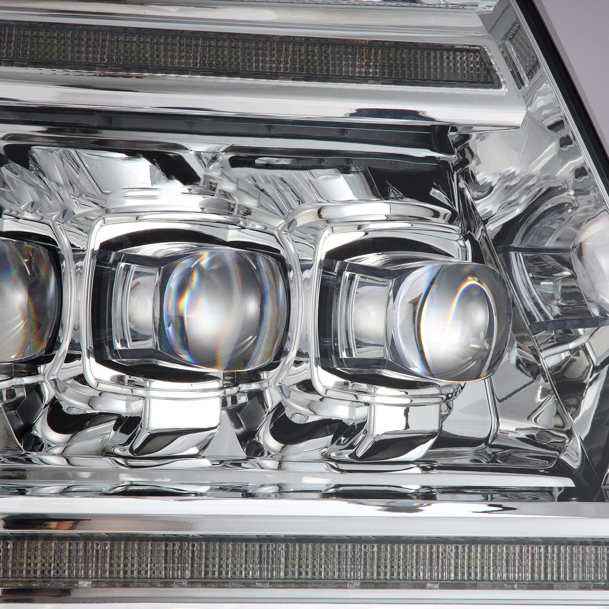 04-08 Ford F150 / 06-08 Lincoln Mark LT NOVA-Series LED Projector Headlights Chrome - view 12