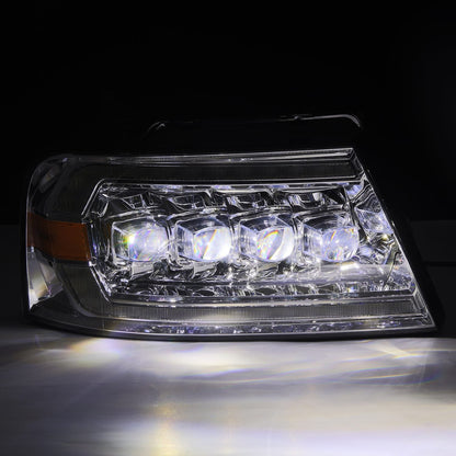 04-08 Ford F150 / 06-08 Lincoln Mark LT NOVA-Series LED Projector Headlights Chrome - view 8
