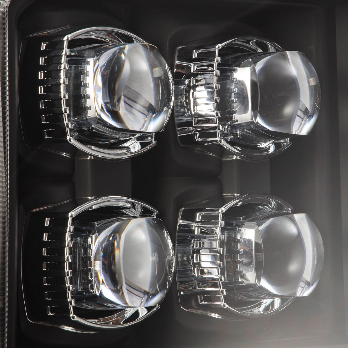 05-07 Ford Super Duty/Excursion NOVA-Series LED Projector Headlights Alpha-Black - view 9
