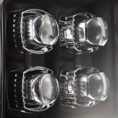 05-07 Ford Super Duty/Excursion NOVA-Series LED Projector Headlights Alpha-Black - view 9
