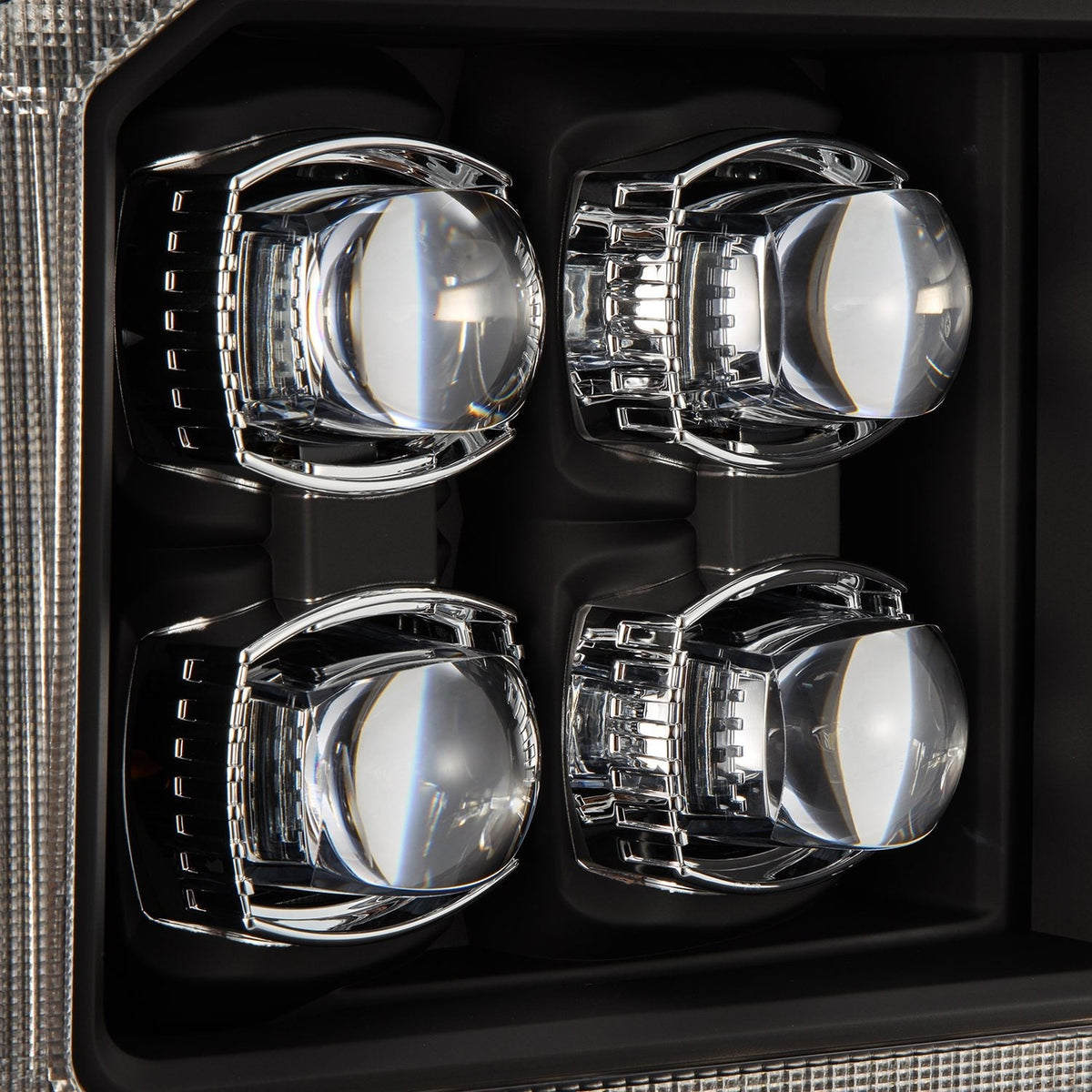 05-07 Ford Super Duty/Excursion NOVA-Series LED Projector Headlights Black - view 9