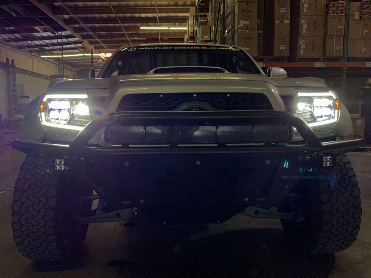 05-11 Toyota Tacoma NOVA-Series LED Projector Headlights Black - view 10