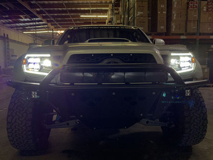 05-11 Toyota Tacoma NOVA-Series LED Projector Headlights Chrome - view 10