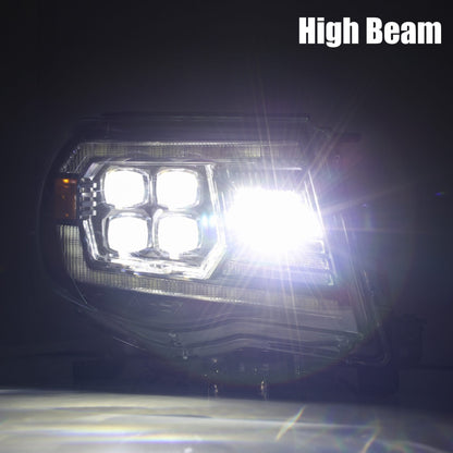 05-11 Toyota Tacoma NOVA-Series LED Projector Headlights Chrome - view 7