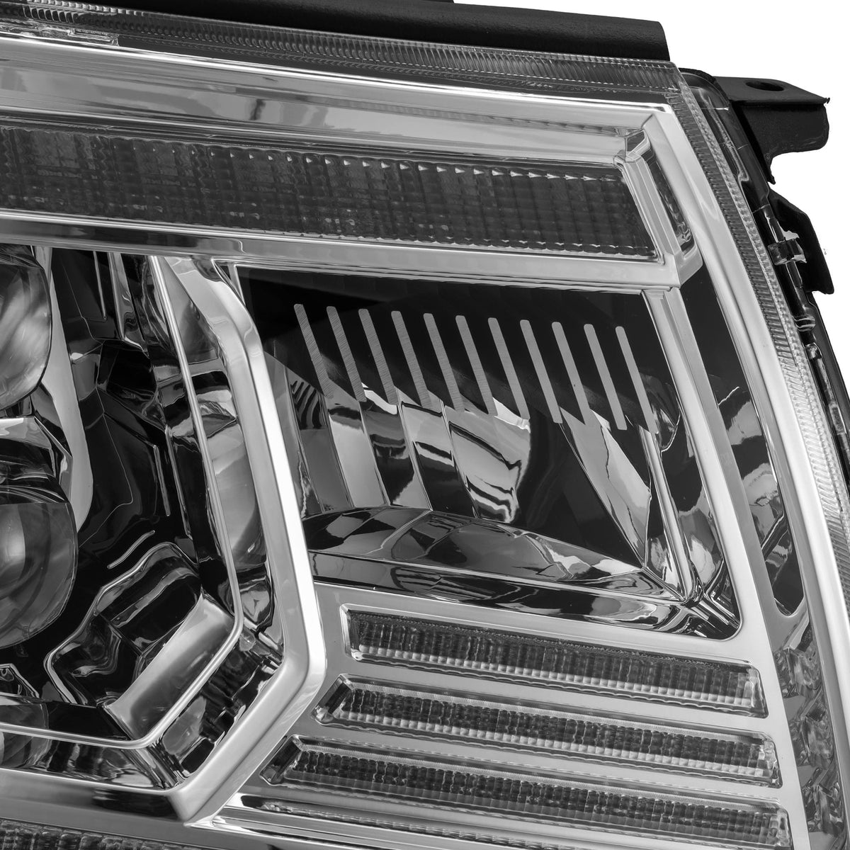 05-11 Toyota Tacoma NOVA-Series LED Projector Headlights Chrome - view 3