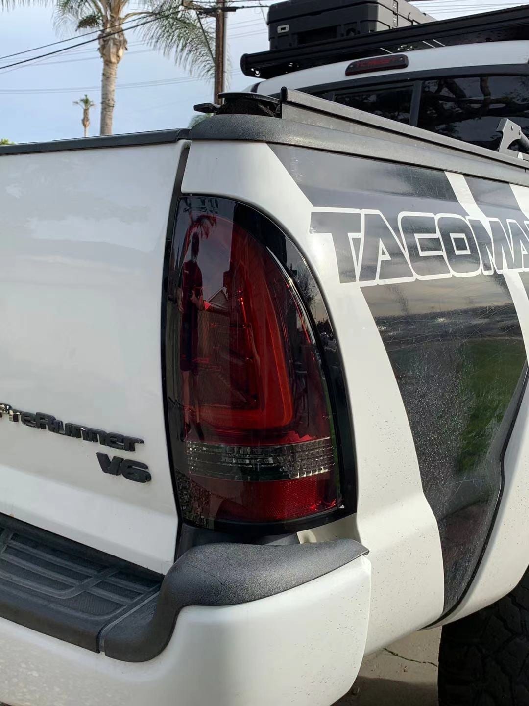 05-15 Toyota Tacoma PRO-Series LED Tail Lights Red Smoke - view 10