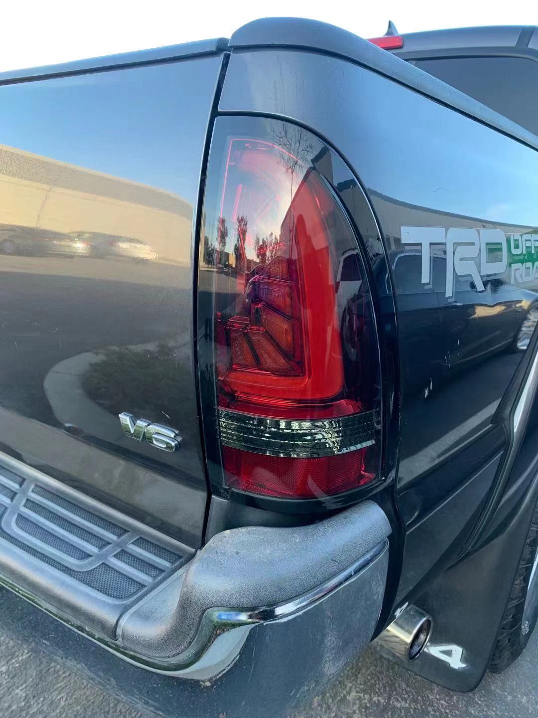 05-15 Toyota Tacoma PRO-Series LED Tail Lights Red Smoke - view 9
