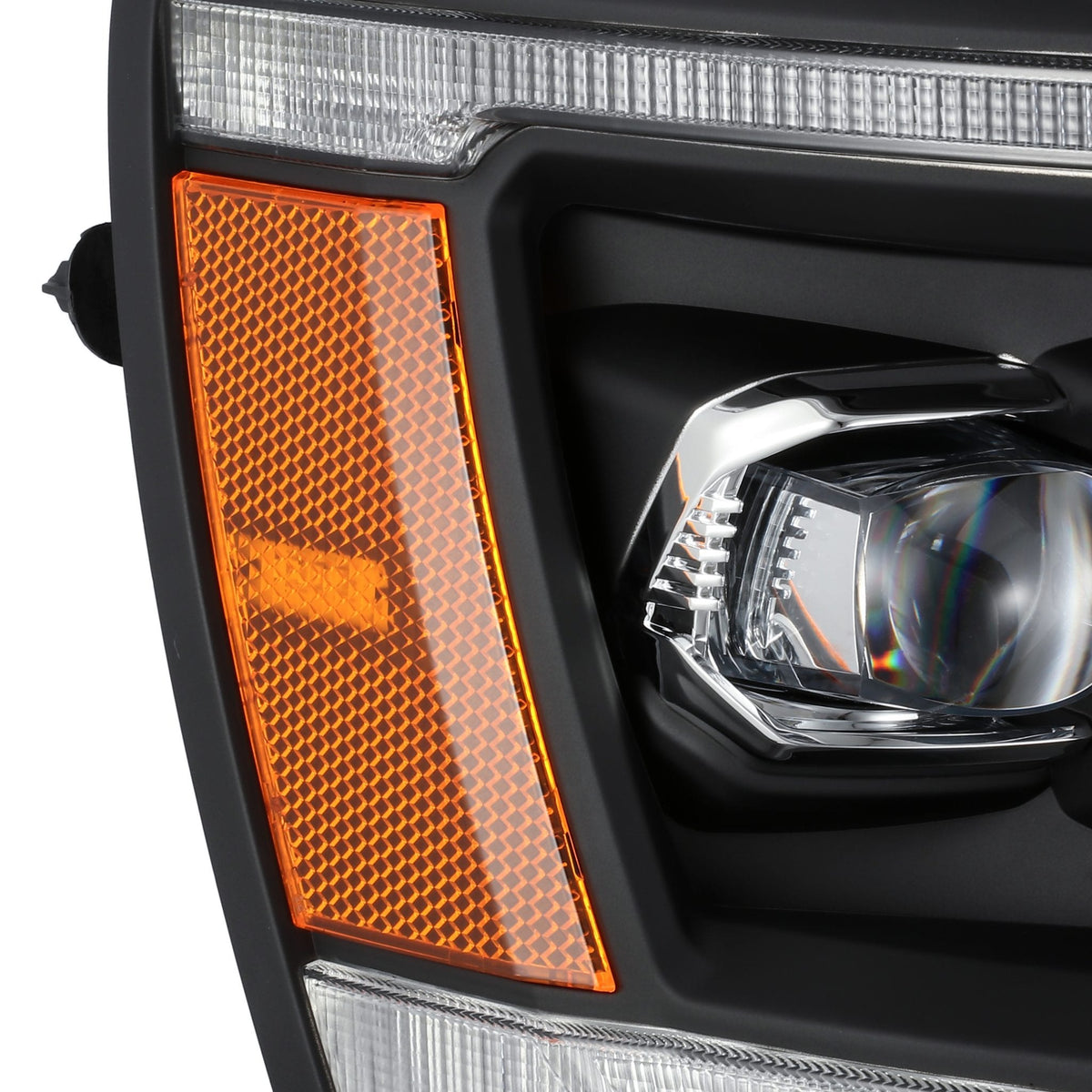 06-08 Dodge Ram NOVA-Series LED Projector Headlights Black - view 13