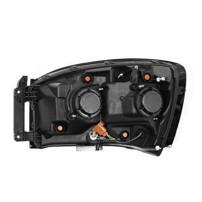 06-08 Dodge Ram NOVA-Series LED Projector Headlights Black - view 15