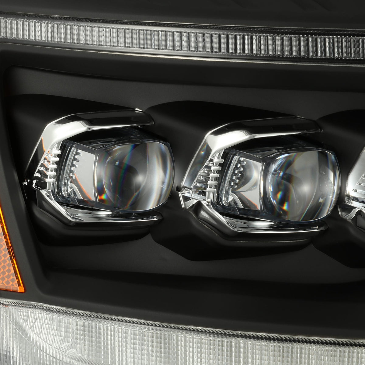 06-08 Dodge Ram NOVA-Series LED Projector Headlights Black - view 14