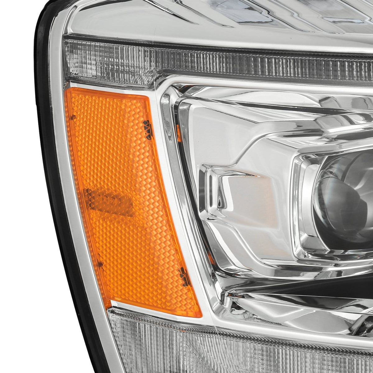 06-08 Dodge Ram PRO-Series Halogen Projector Headlights Chrome - view 7