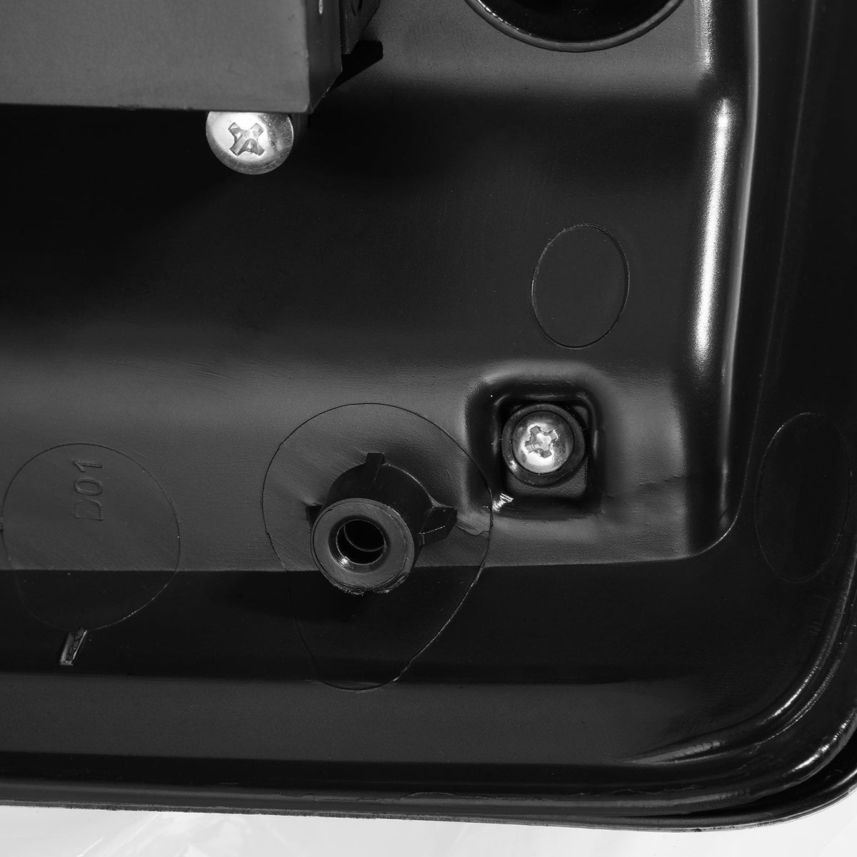 07-08 Dodge Ram 1500/07-09 Dodge Ram 2500/3500 Truck LUXX-Series LED Tail Lights Black Smoke - view 16