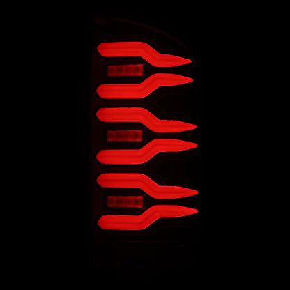 07-08 Dodge Ram 1500/07-09 Dodge Ram 2500/3500 Truck LUXX-Series LED Tail Lights Black Smoke - view 6