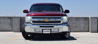 07-13 Chevrolet Silverado NOVA-Series LED Projector Headlights Chrome - view 3