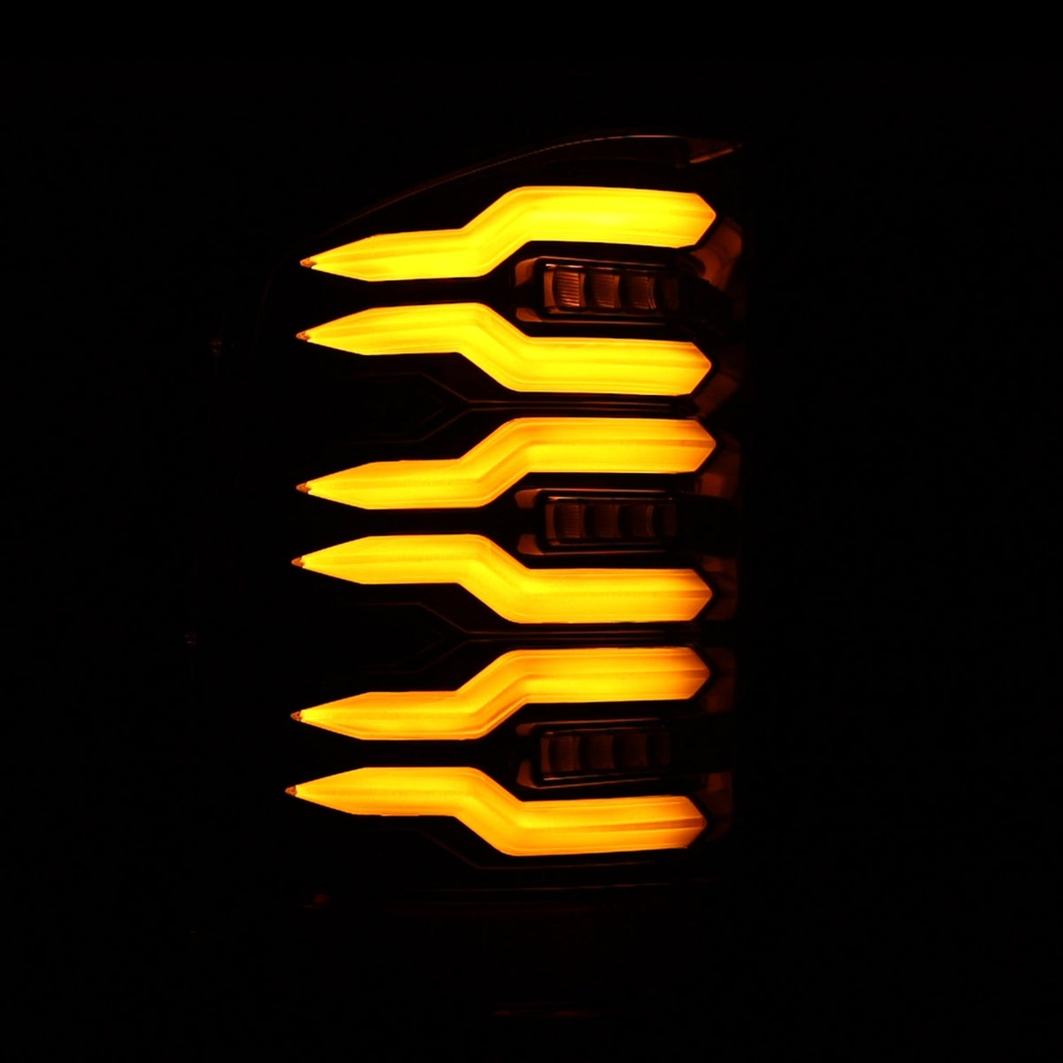 07-13 Chevy Silverado LUXX-Series LED Tail Lights Alpha-Black - view 6