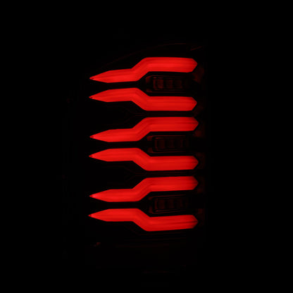 07-13 Chevy Silverado LUXX-Series LED Tail Lights Alpha-Black - view 4