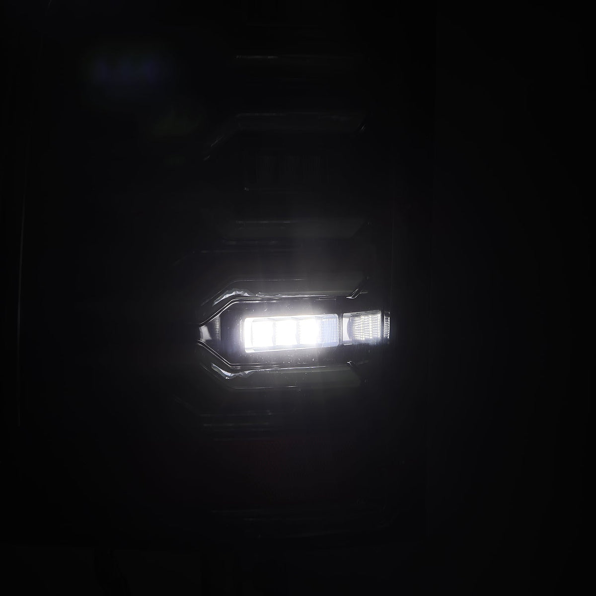 07-13 Chevy Silverado LUXX-Series LED Tail Lights Alpha-Black - view 7