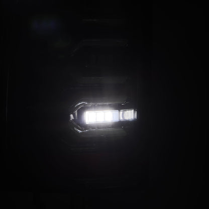 07-13 Chevy Silverado LUXX-Series LED Tail Lights Alpha-Black - view 7