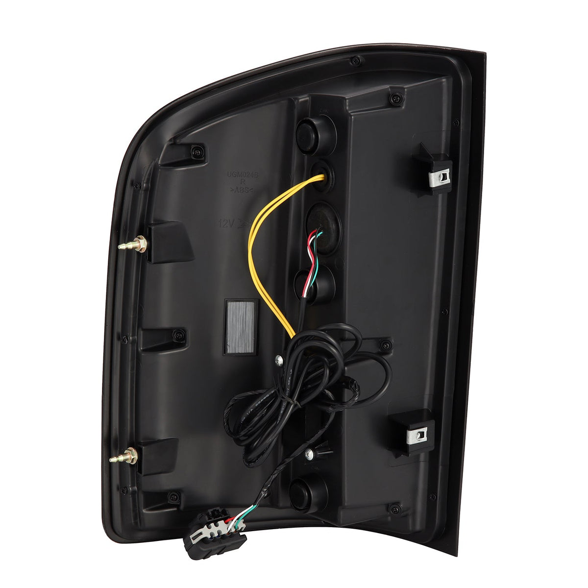 07-13 Chevy Silverado LUXX-Series LED Tail Lights Black-Red - view 10