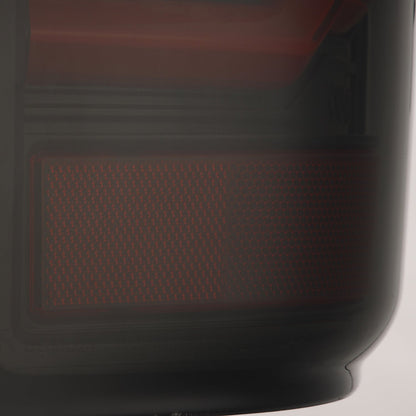07-13 Chevy Silverado LUXX-Series LED Tail Lights Black-Red - view 9