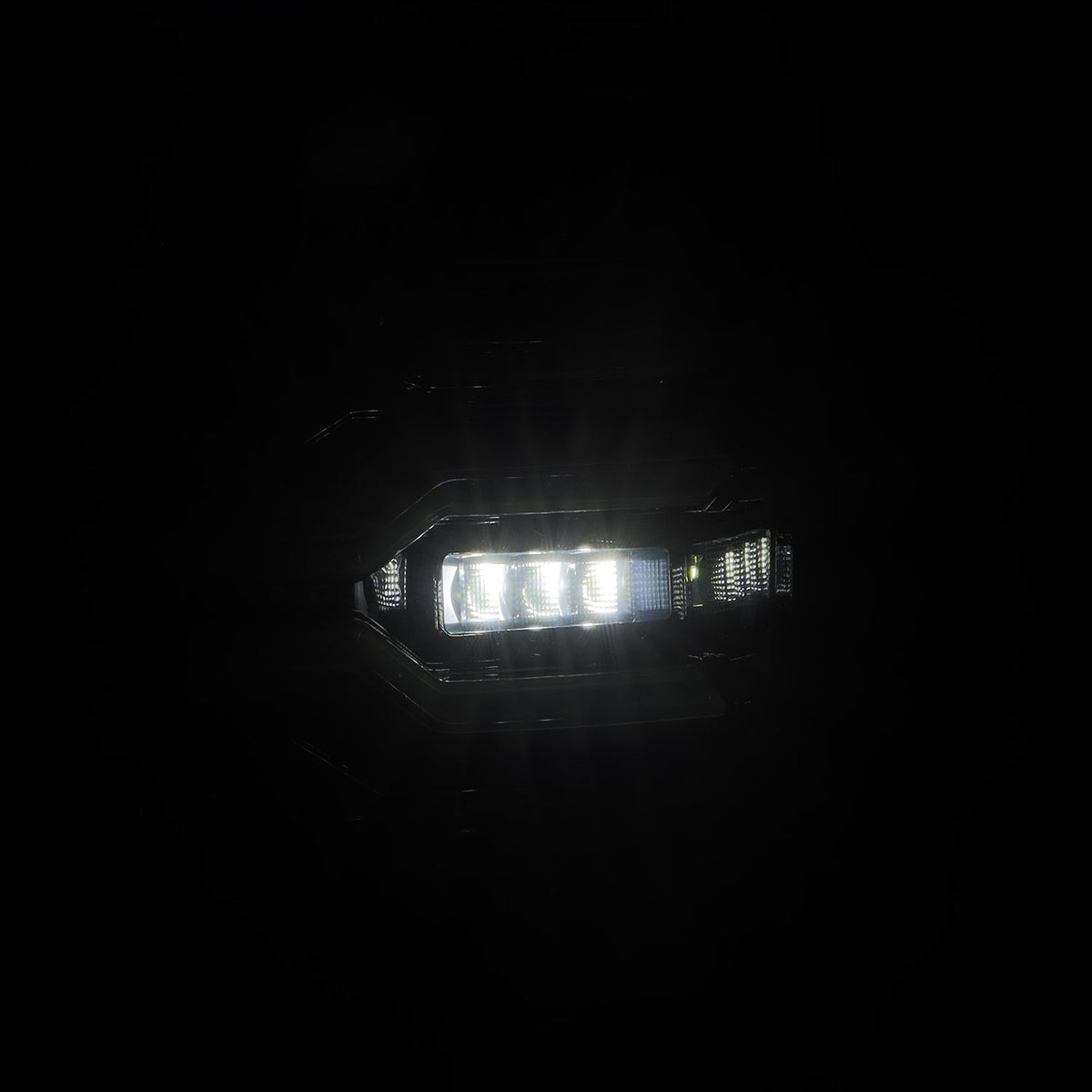 07-13 GMC Sierra LUXX-Series LED Tail Lights Alpha-Black - view 4