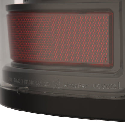 07-13 GMC Sierra LUXX-Series LED Tail Lights Alpha-Black - view 8